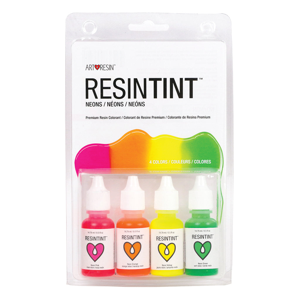 Vibrant colors for resin, Liquid pigments