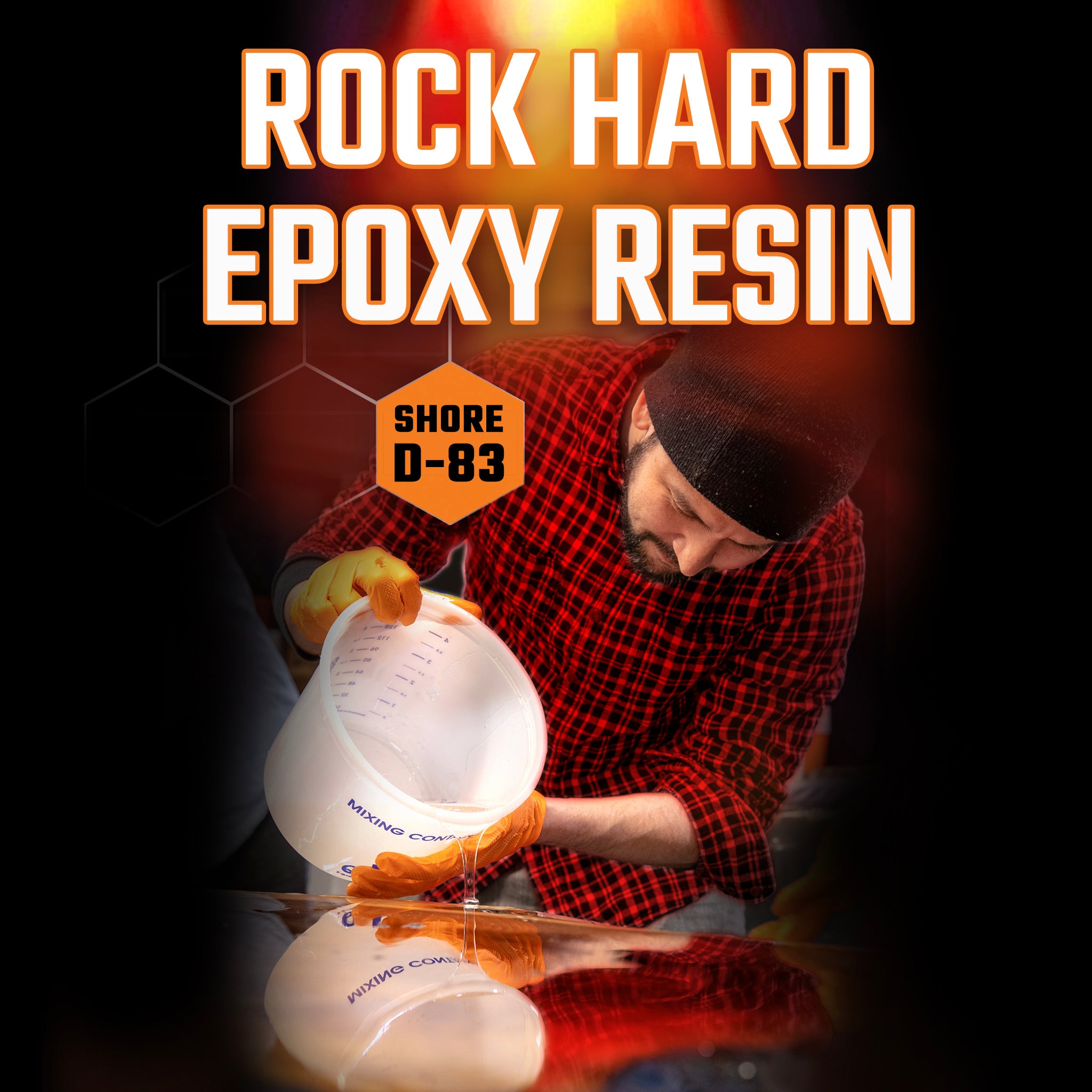 3 Gallon Kit Rock-Hard Epoxy Resin