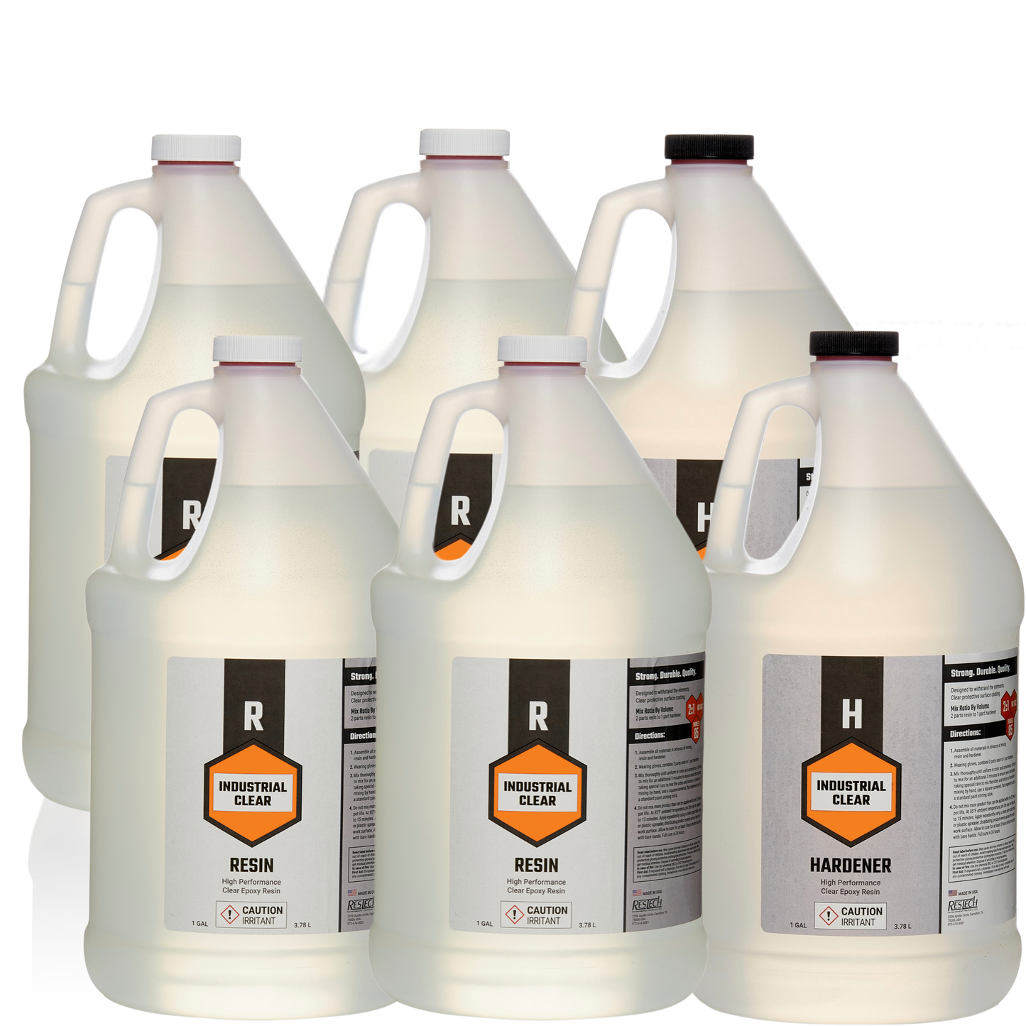 6 Gallon Kit Rock-Hard Epoxy Resin